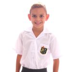 Boys Short Sleeve White Shirt