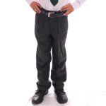Boys Long Grey Pants