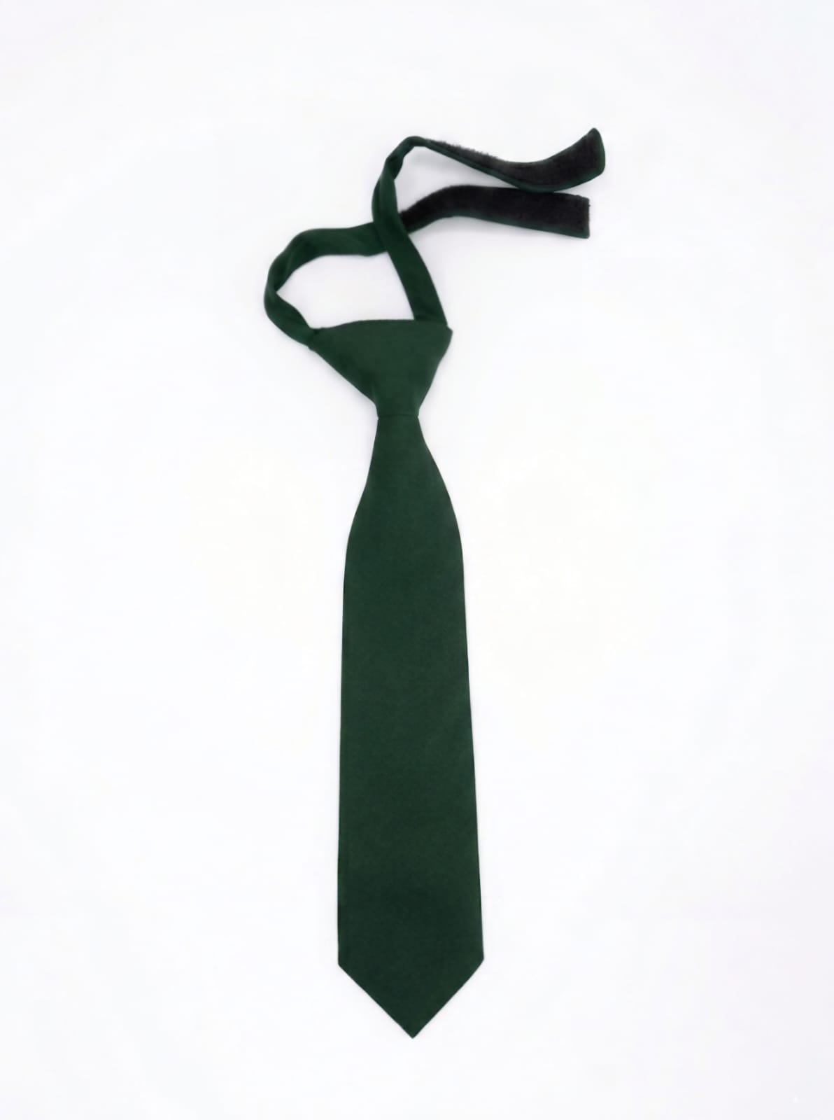 Boys Junior Tie Junior Boys Green Tie - Image 1